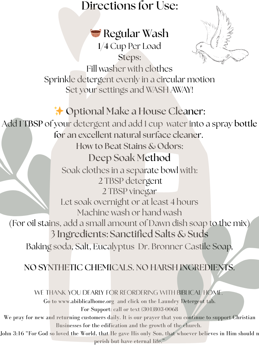 Sanctified Salts & Suds (3 Ingredients)