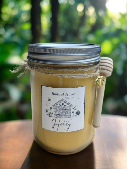Honey Bee 🐝 Citronella Candle