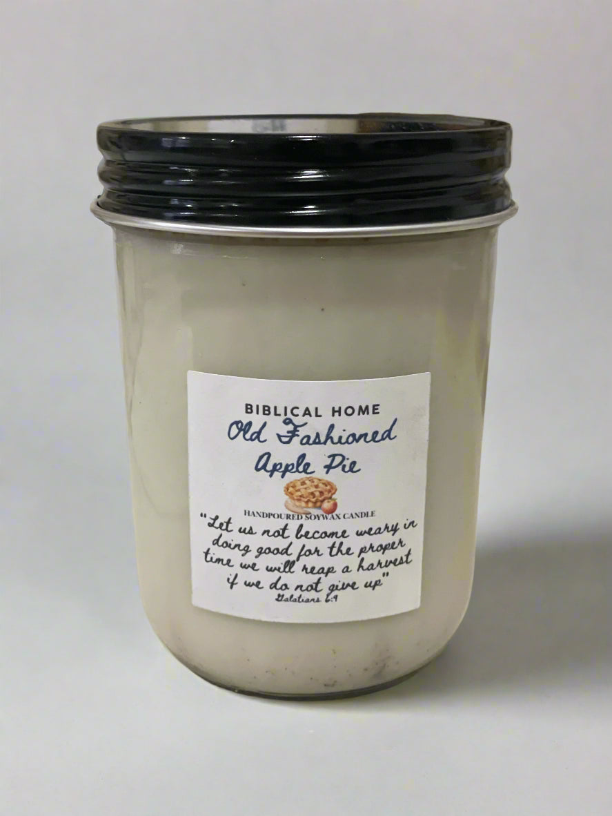 Old Fashion Apple Pie Soy Wax Candle