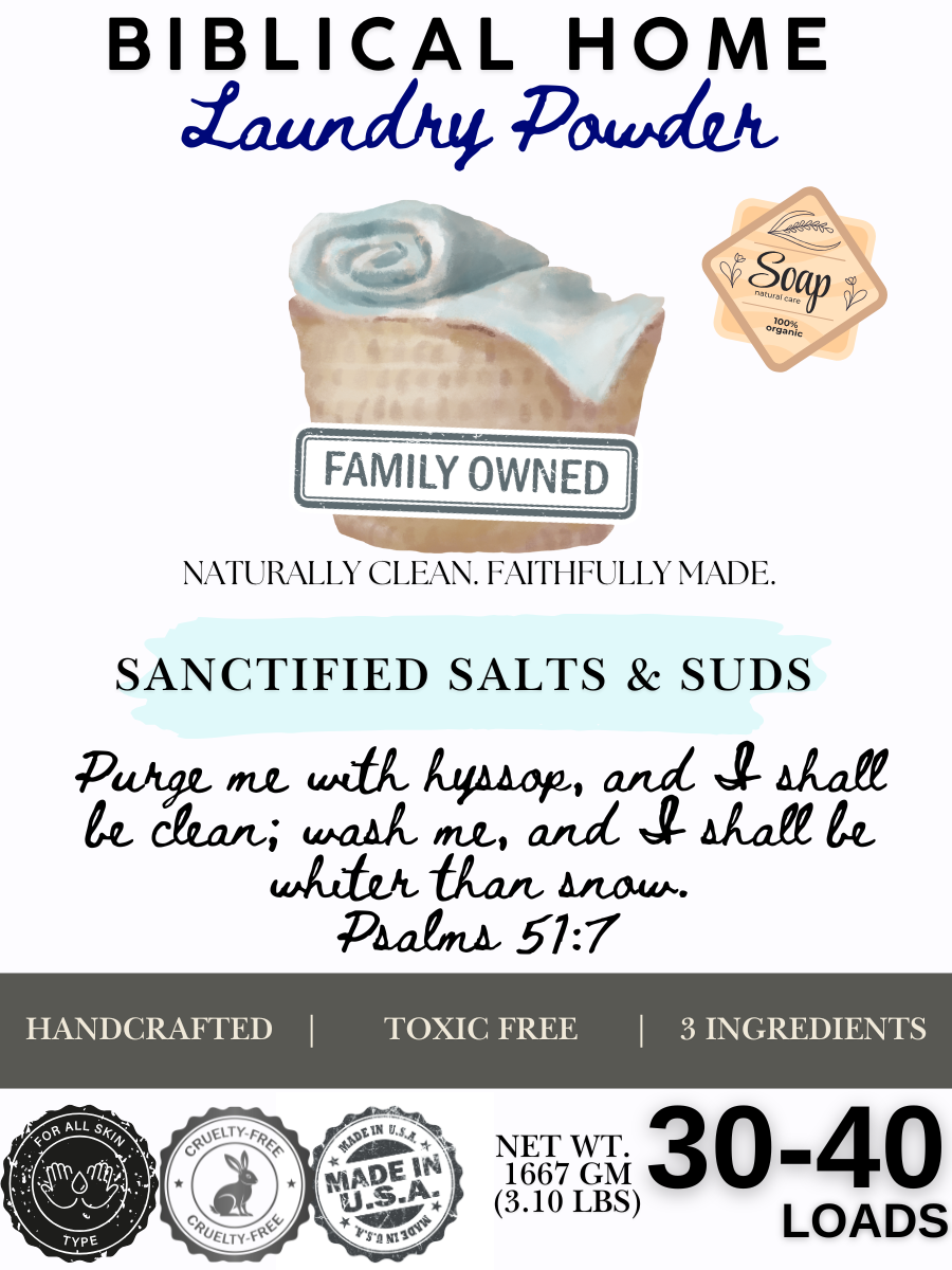 Sanctified Salts & Suds (3 Ingredients)