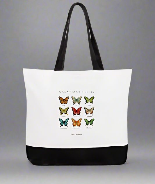 Fruit of the Spirit Tote Bag with FREE journal and pen and bracelet